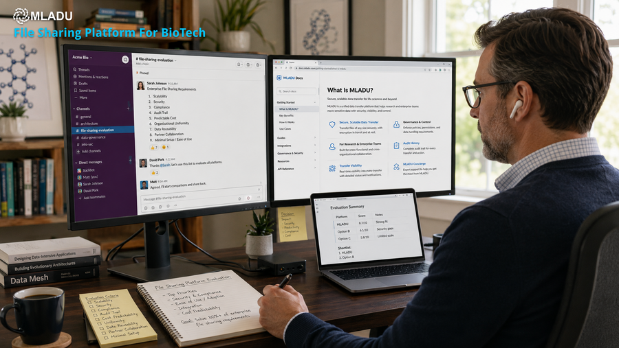 Biotech File Sharing Platform