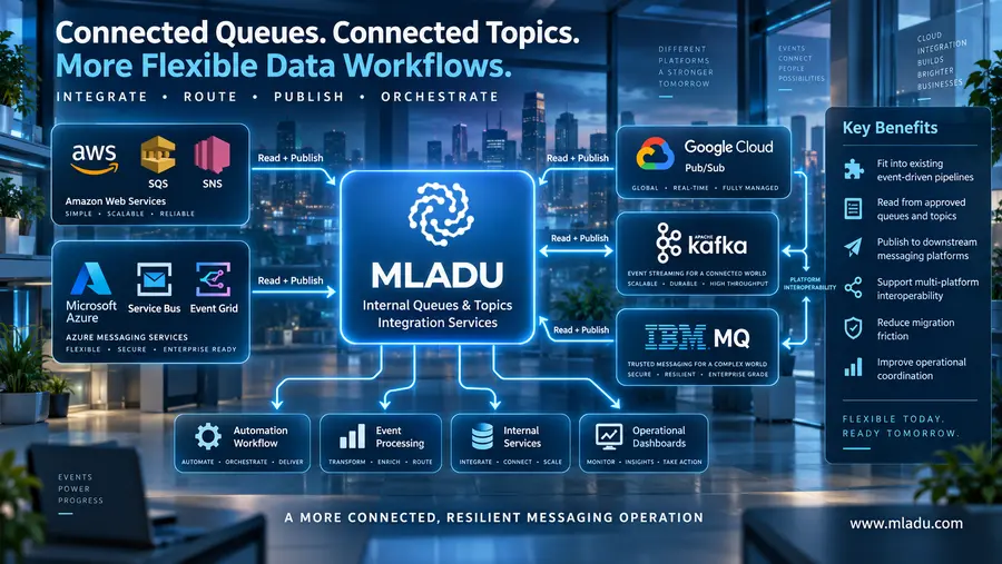 MLADU Internal Queues and Topics Integration