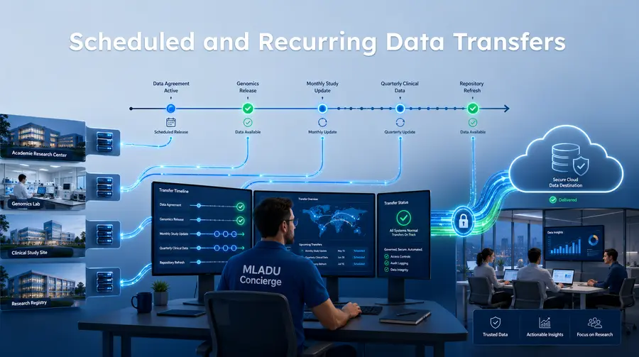 Scheduled and Recurring Data Transfers