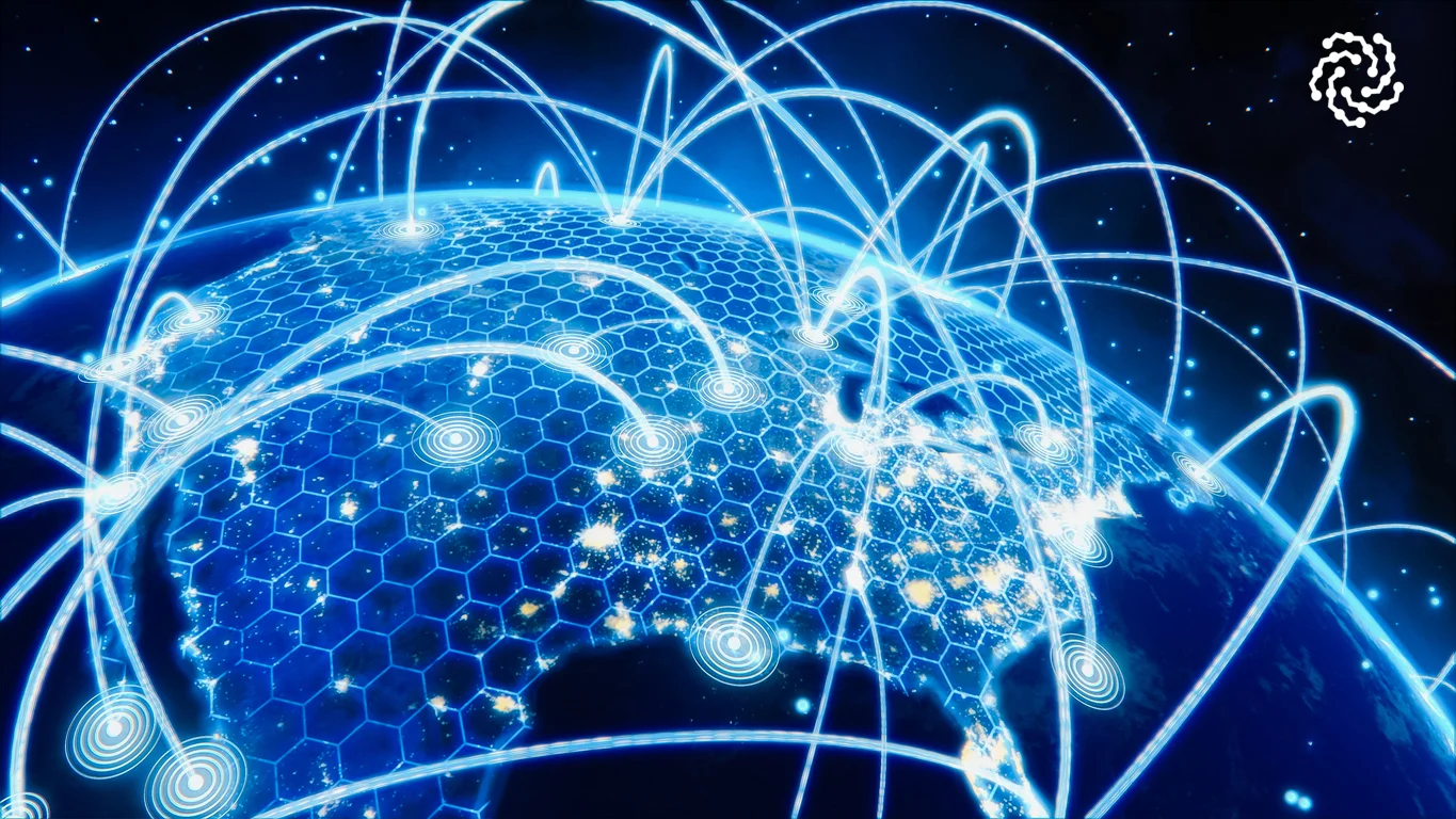 MLADU blue global network web