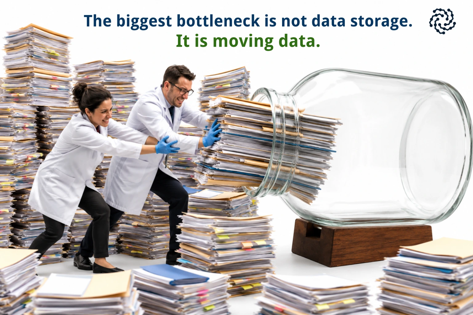 Moving Research Data Bottleneck