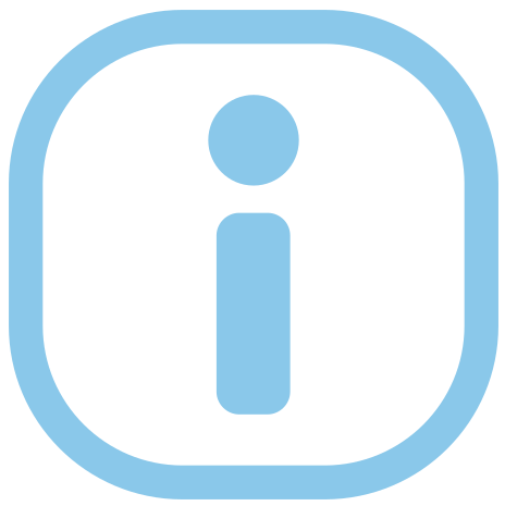 MLADU Blue Information Icon